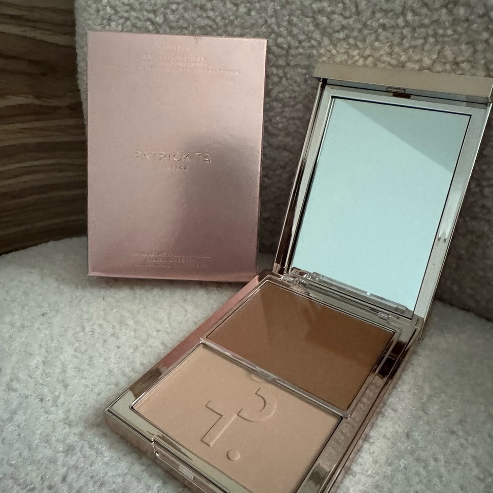 Patrick Ta Creme Foundation and Powder Duo in Medium 2